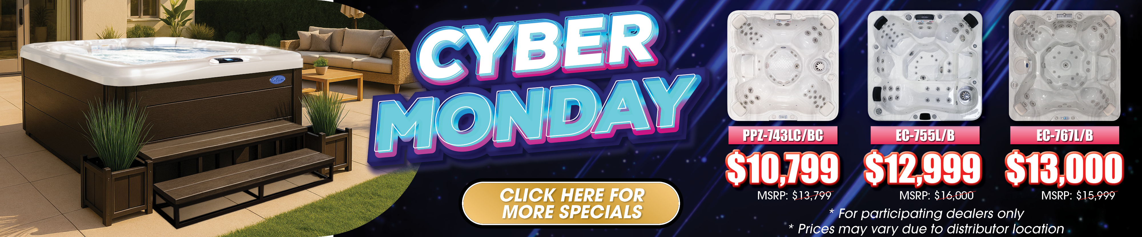 Calspas hot tub being used in a family setting - Essex